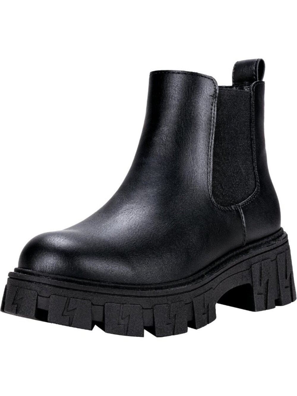Stylish Women's Chunky Platform Chelsea Combat Ankle Boots for Trendy Looks